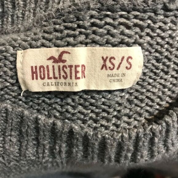 Xs/s Gray oversized sweater - Picture 2 of 3